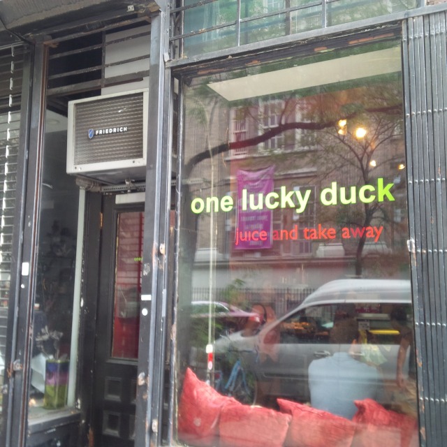 One Lucky Duck entrance (@ Pure Food & Wine), Gramercy NYC